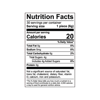 CBD Fruit Chews - Blue Raspberry