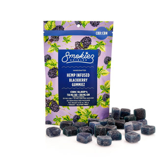 CBD:CBN 2.5:1 Gummies - Blackberry