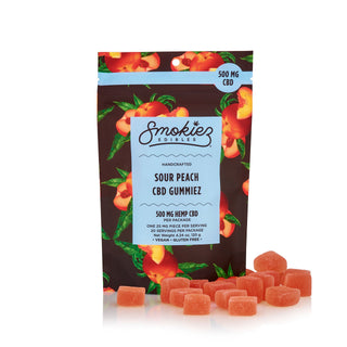Sour Peach CBD Gummies