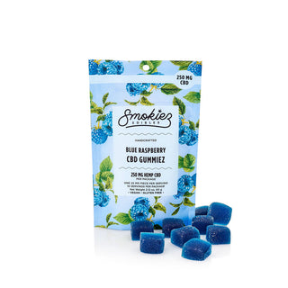 Sugar Free Blue Raspberry CBD Gummies - Blue Raspberry