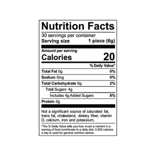 CBD:CBG 2.5:1 Gummies - Green Apple