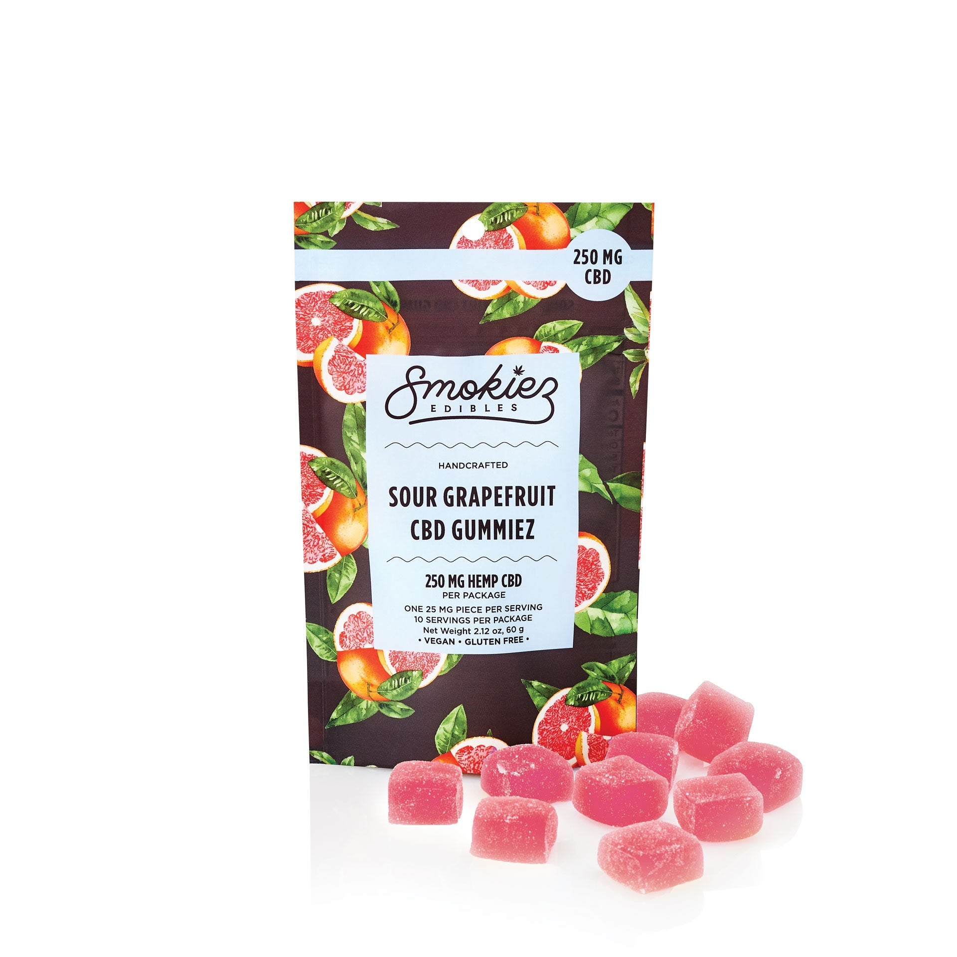 Sour Grapefruit CBD Gummies  - Grapefruit